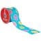 2.5" x 10yd. Blue Easter Egg Spring Wired Craft Ribbon